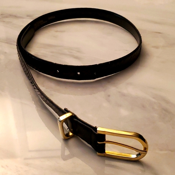 Genuine Snake Skin Belt - Picture 1 of 7